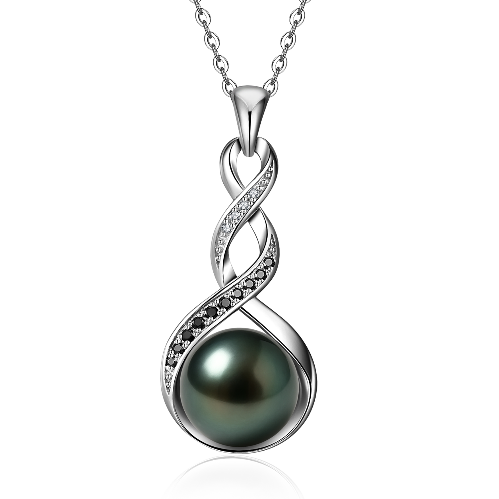 Pendentif Perle de Tahiti Torsade