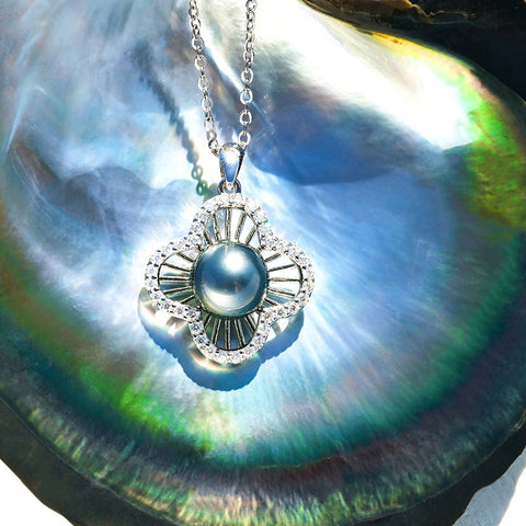 Pendentif avec Perle de Tahiti