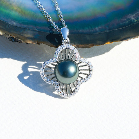 Pendentif avec Perle de Tahiti