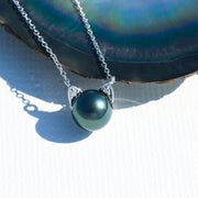 Collier de Perles Noires de Tahiti