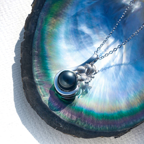 Pendentif Perle Noire de Tahiti