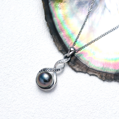 Pendentif Perle de Tahiti Torsade