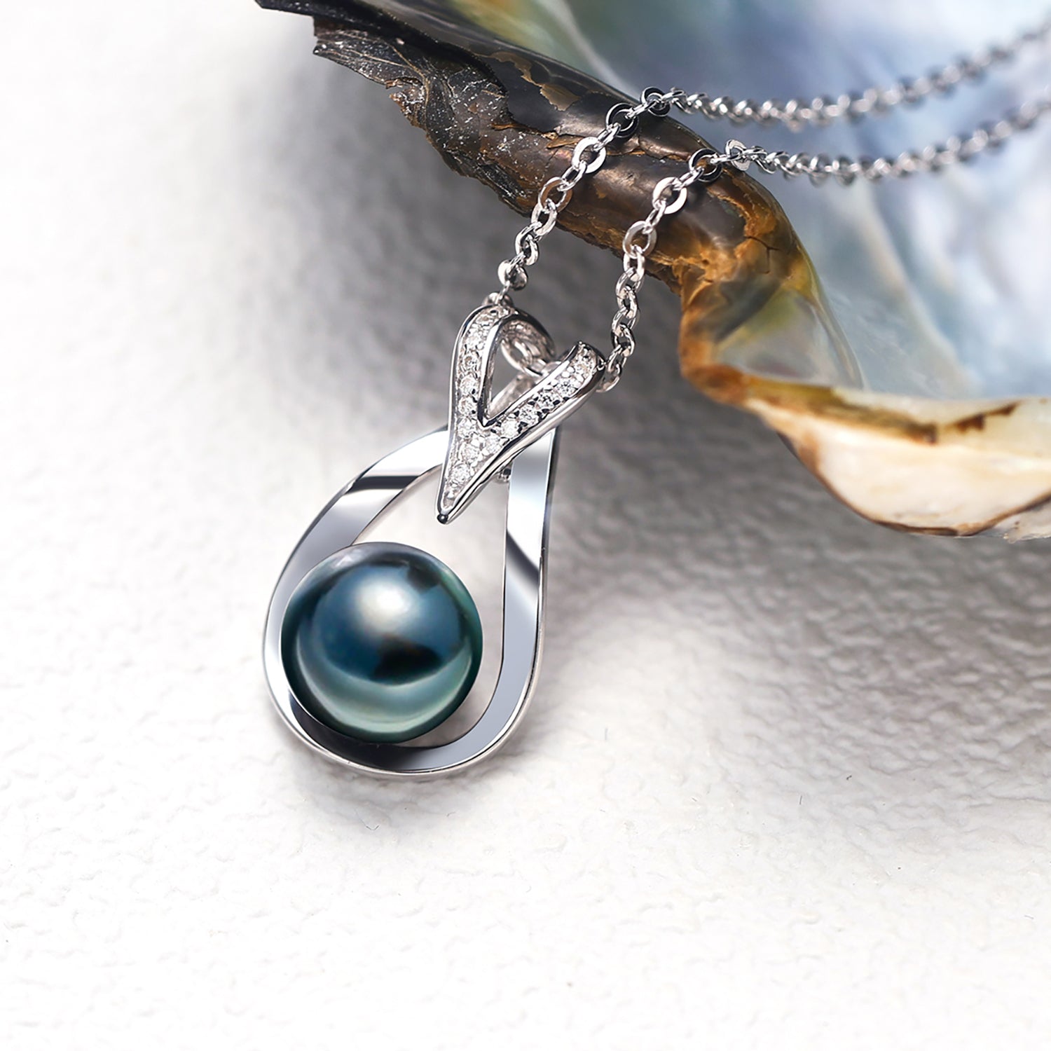Pendentif Perle de Tahiti Vivi