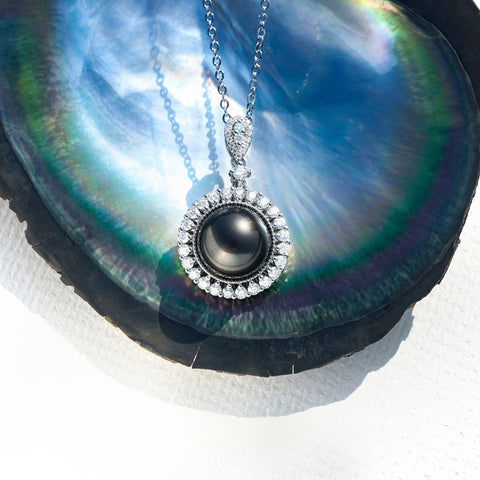 Pendentif Perle de Tahiti Diamant