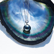 Pendentif Perle Noire Tahiti