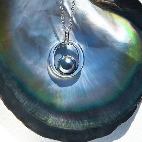 Pendentif Perle de Tahiti
