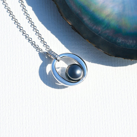 Pendentif Perle de Tahiti