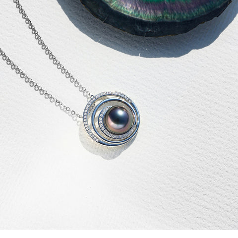Pendentif Femme en Perle de Tahiti