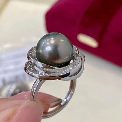 Bague Perle de Tahiti Amélie