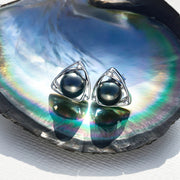 Boucles D'oreilles en Perles de Tahiti