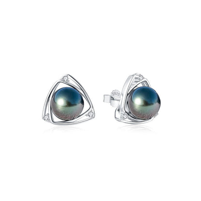 Boucles D'oreilles en Perles de Tahiti