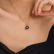 Pendentif Perle de Culture Noire
