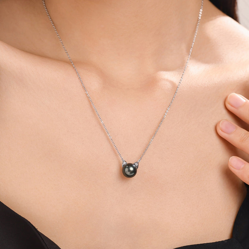 Collier de Perles Noires de Tahiti
