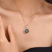 Pendentif Perle Noire