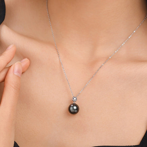 Pendentif Perle Noire Tahiti
