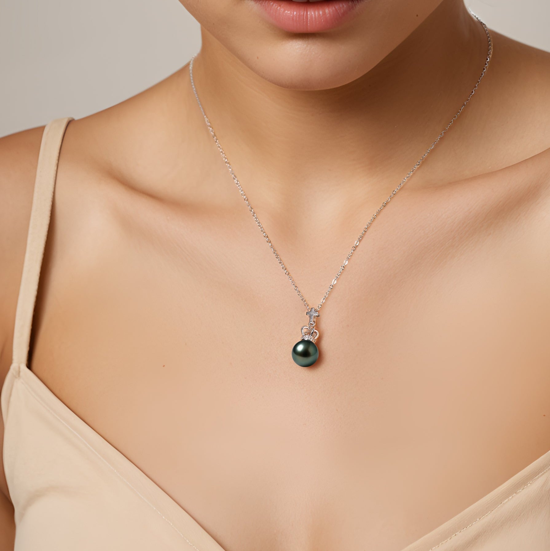 Pendentif Perle de Tahiti Lina