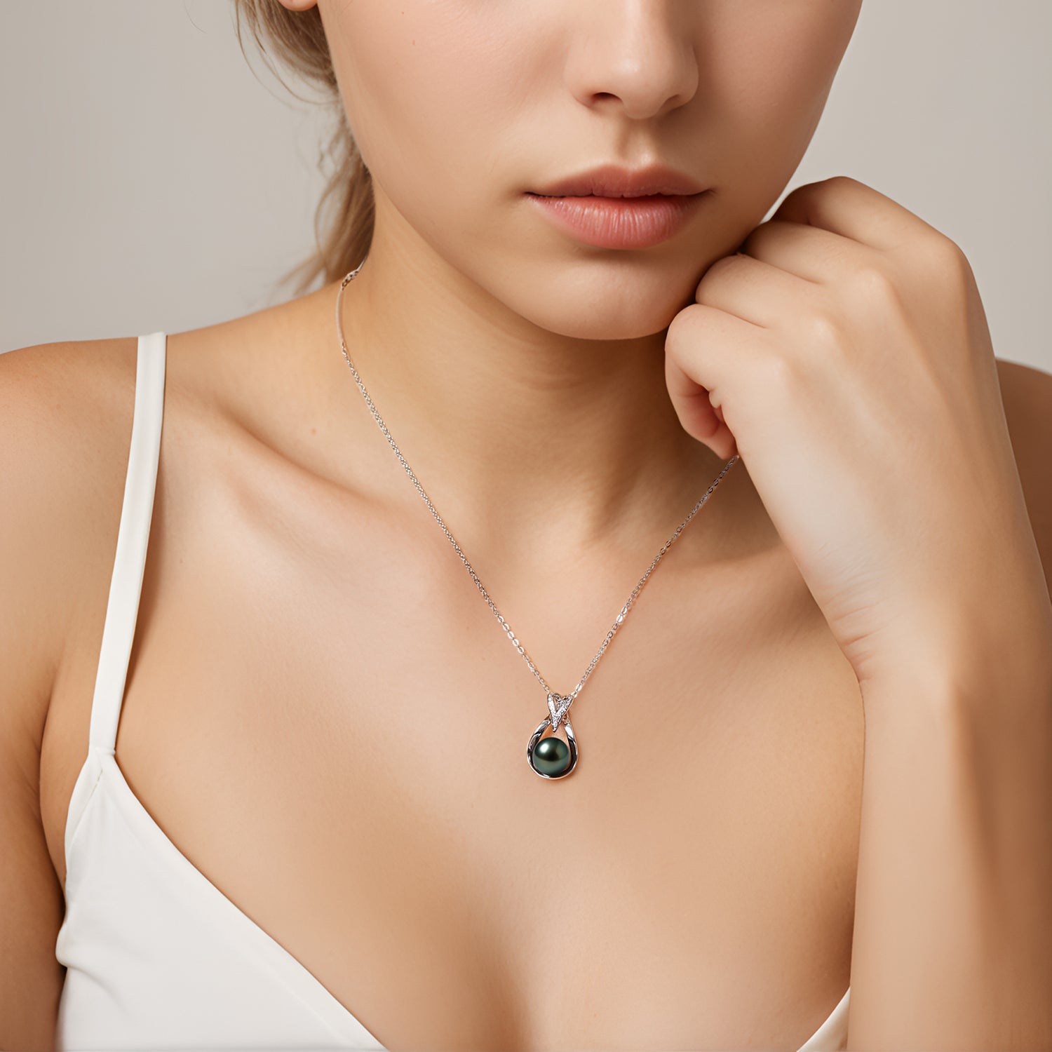 Pendentif Perle de Tahiti Vivi