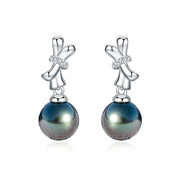 Boucle D'oreille Perle Noire