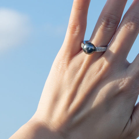 Bague Perle de Tahiti