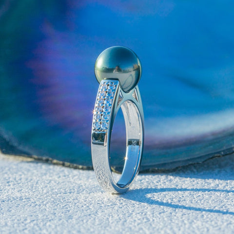 Bague Perle de Tahiti