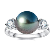 Bague Perle de Tahiti Hinehauone