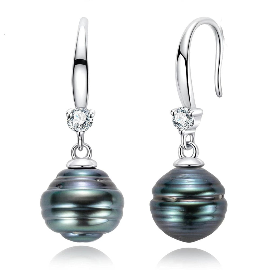 Boucle D'oreille Perle de Tahiti Rawinia