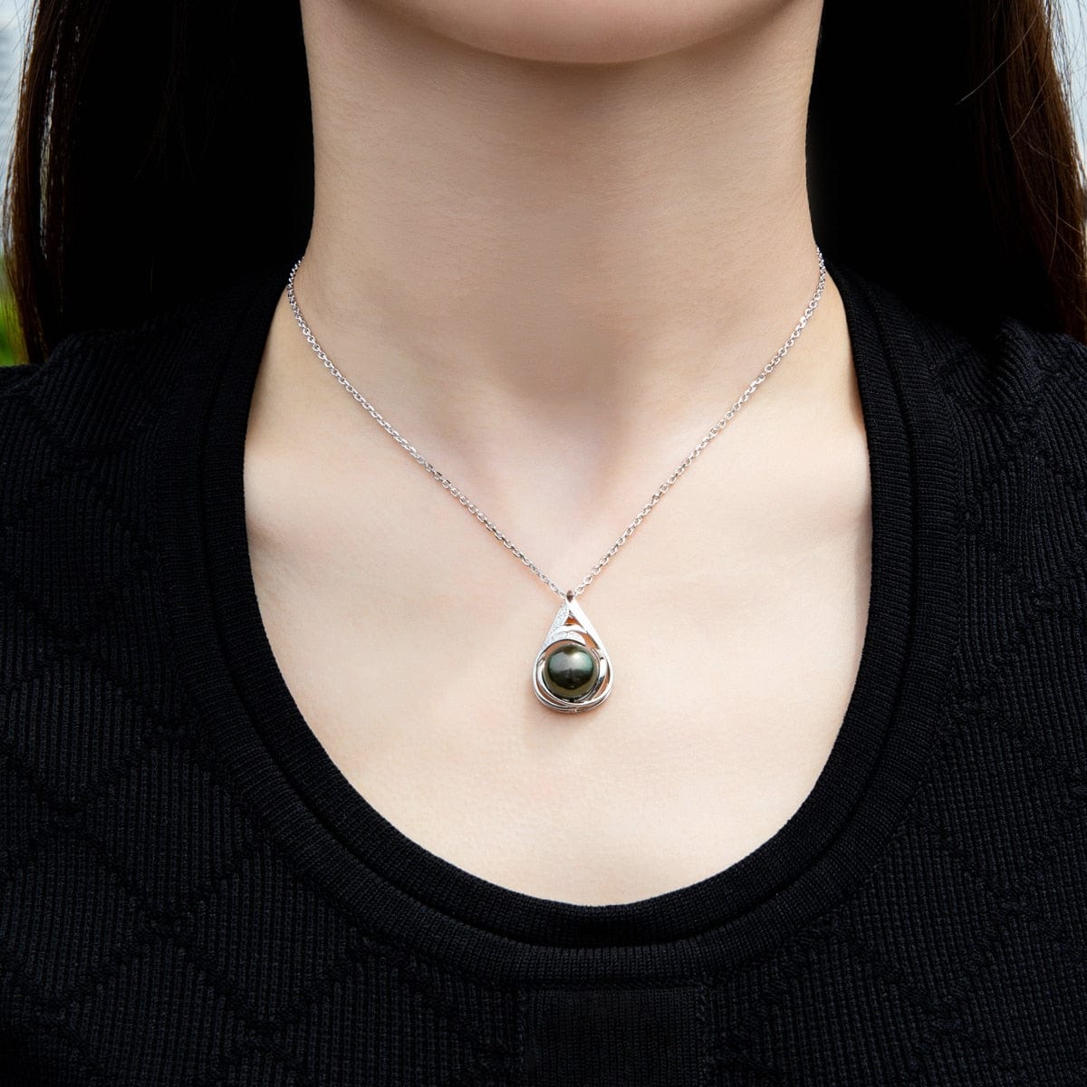 Pendentif Perle de Tahiti Māia