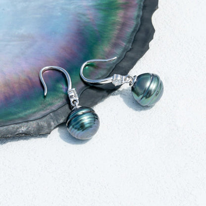Boucle D'oreille Perle de Tahiti