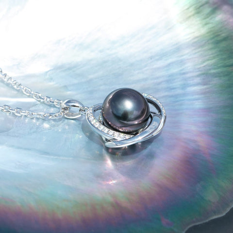 Pendentif Perle de Tahiti
