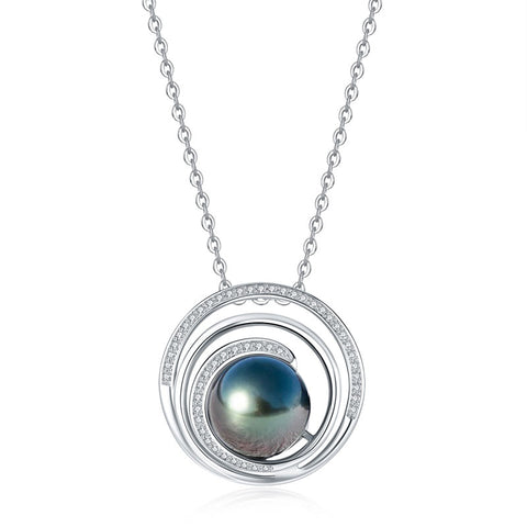 Pendentif Femme en Perle de Tahiti