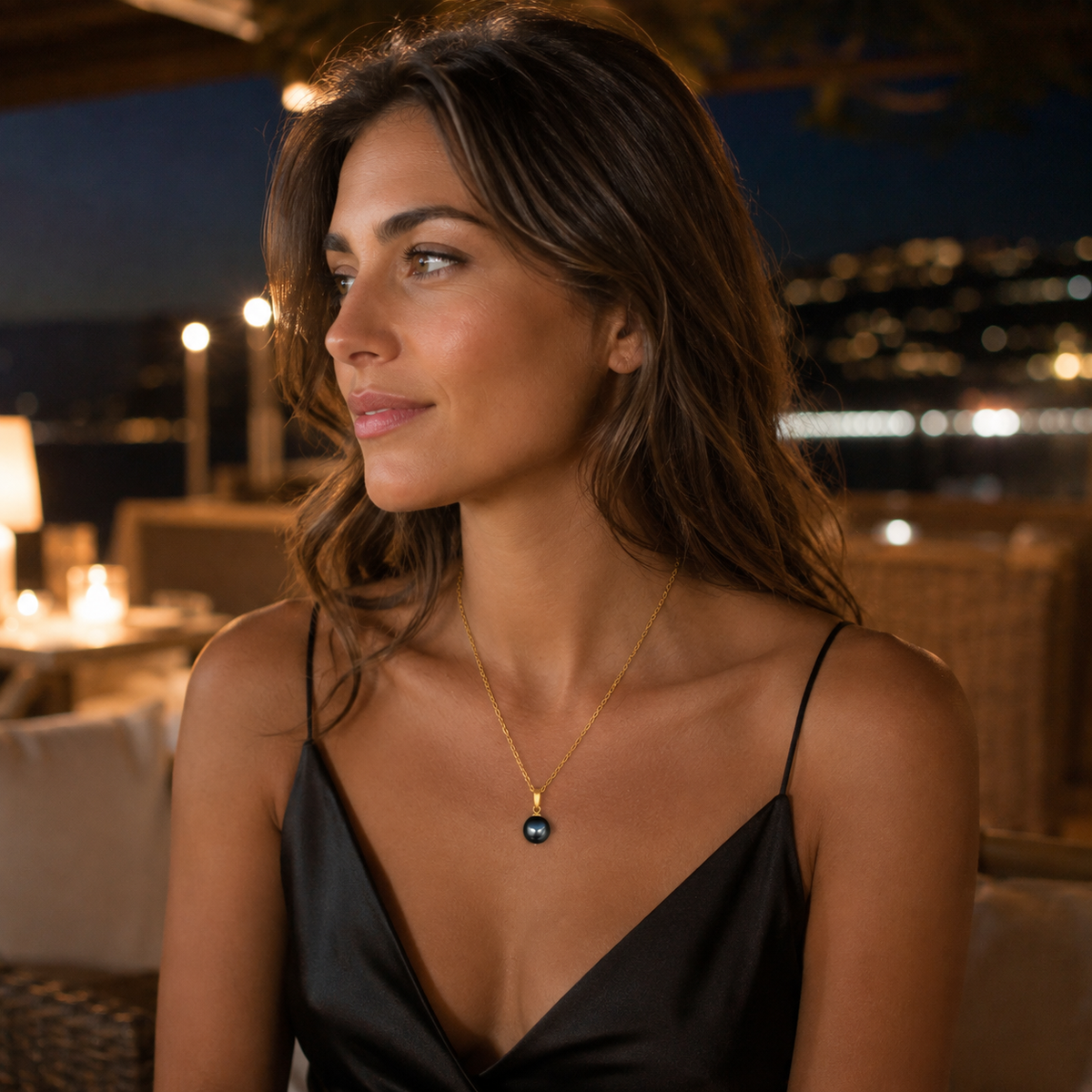 Perle de Tahiti Pendentif Paola