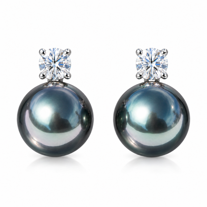 Boucle D'oreille Perle de Tahiti Alexandra