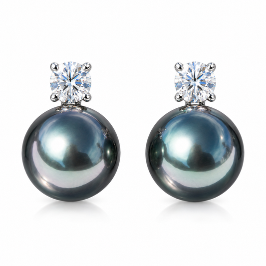 Boucle D'oreille Perle de Tahiti Alexandra