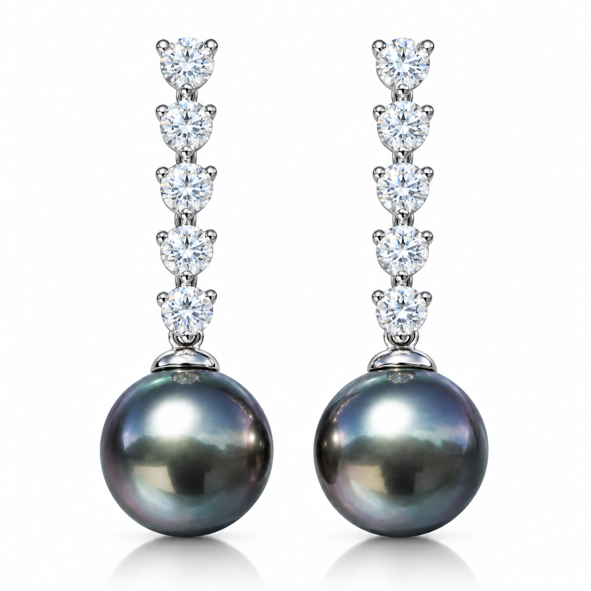Boucle D'oreille Perle de Tahiti Annabelle