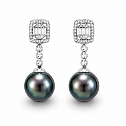 Boucle D'oreille Perle de Tahiti