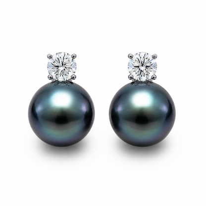 Boucle D'oreille Perle de Tahiti Alexandra