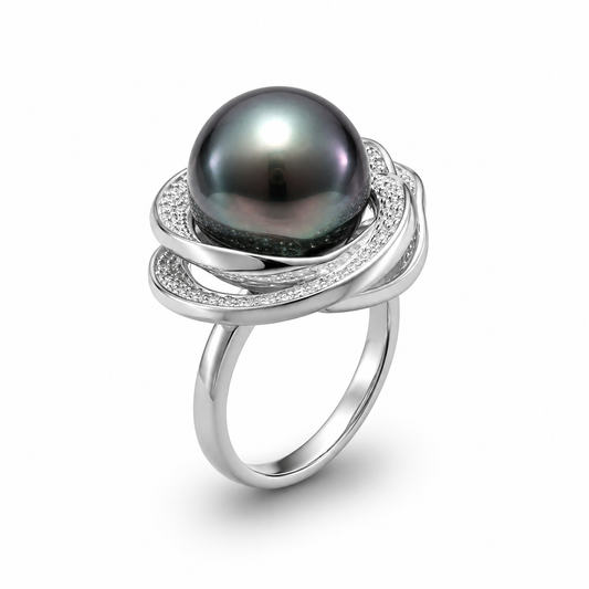 Bague Perle de Tahiti