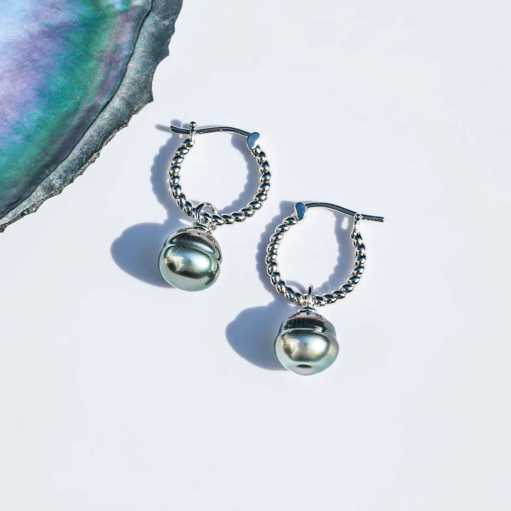 Boucle D'oreille Femme Perle de Tahiti