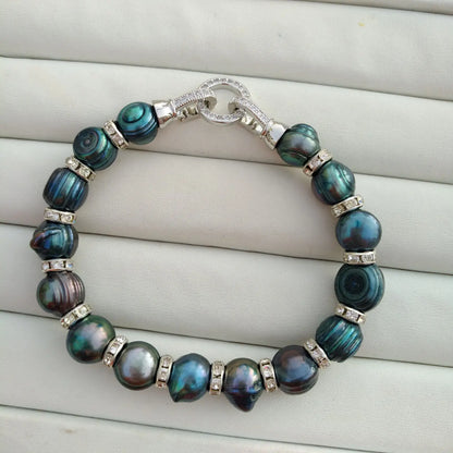 Bracelet en perles de Tahiti