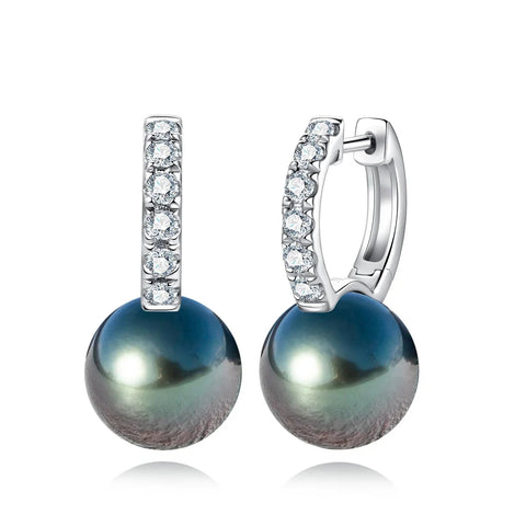 Perle de Tahiti Boucle D'oreille