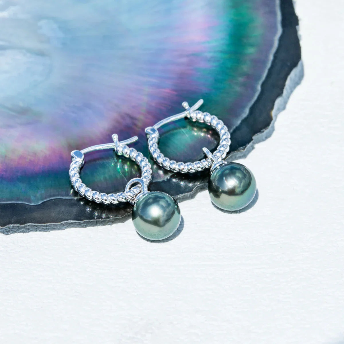 Boucle D'oreille Femme Perle de Tahiti