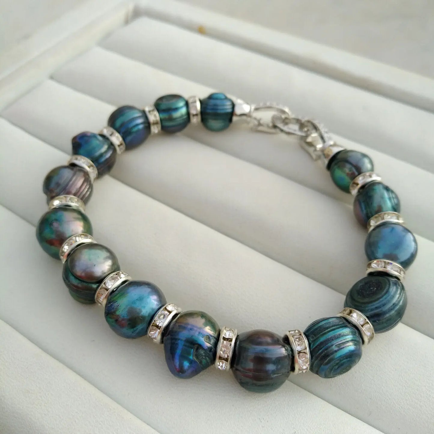 Bracelet en perles de Tahiti