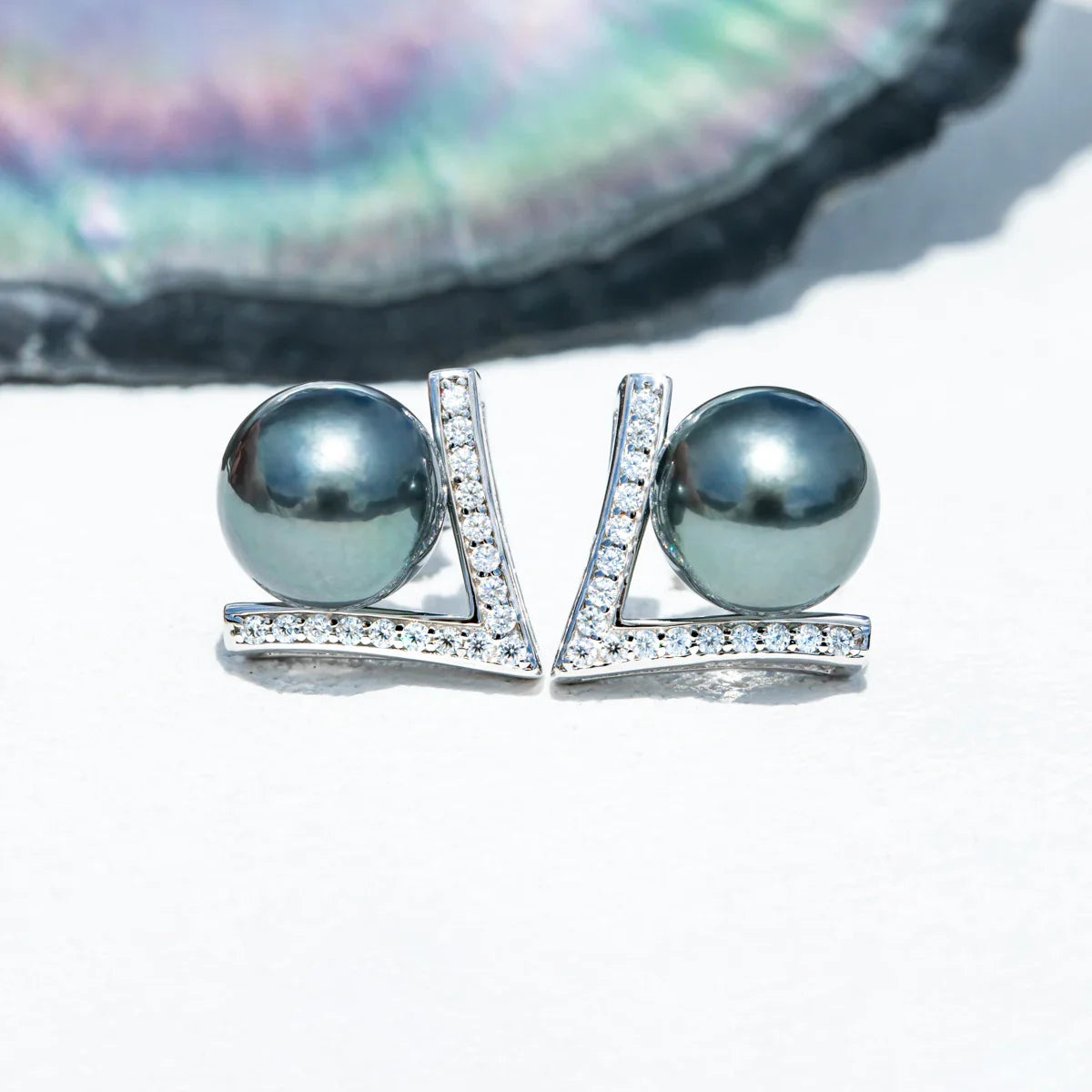 Boucle Perle de Tahiti