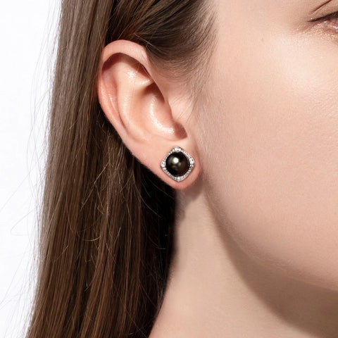 Perles de Tahiti Boucles D'oreilles