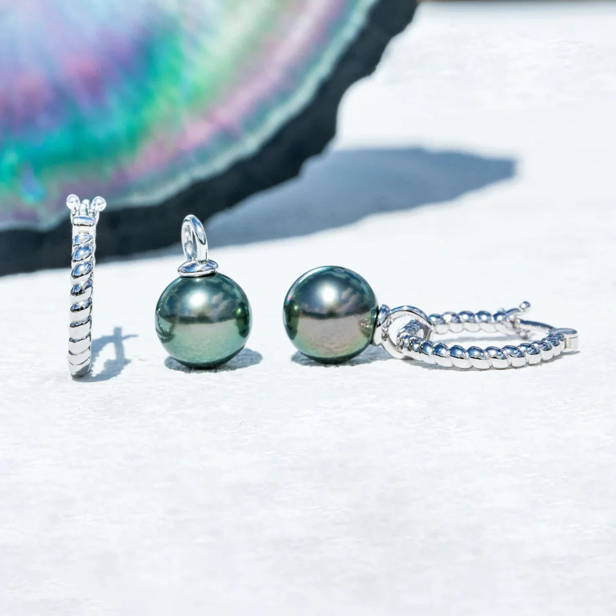 Boucle D'oreille Femme Perle de Tahiti
