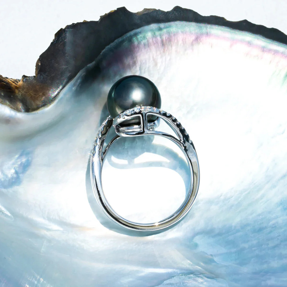 Bague en Perle de Tahiti