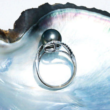 Bague en Perle de Tahiti