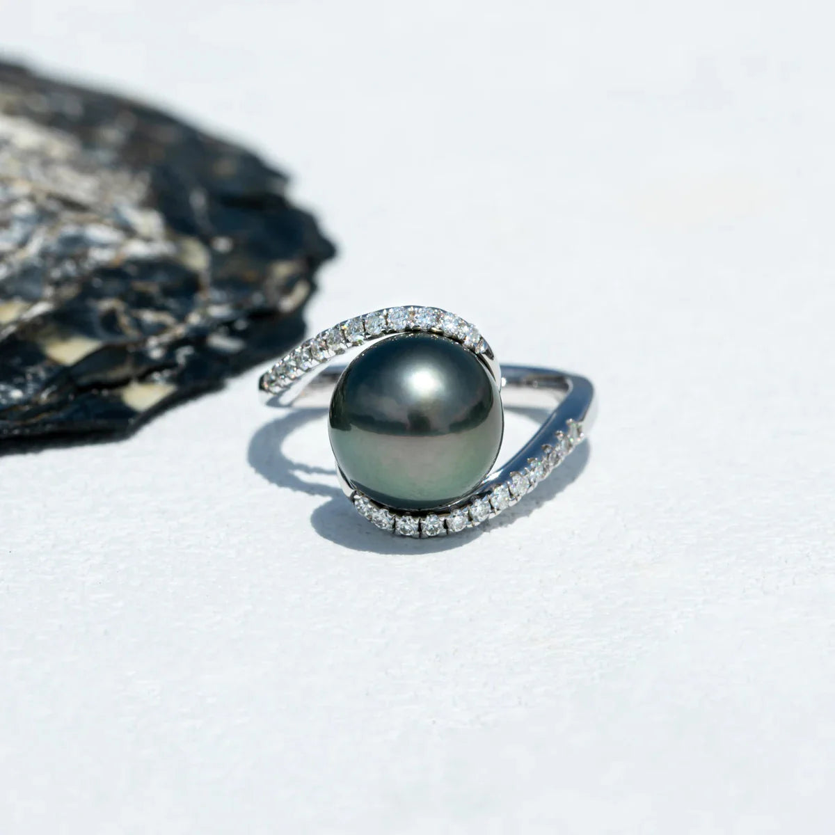 Bague en Perle de Tahiti