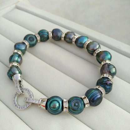 Bracelet en perles de Tahiti