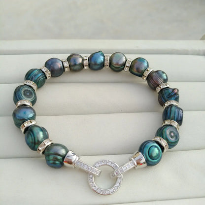 Bracelet en perles de Tahiti